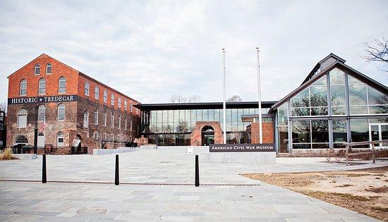 Amerikaans Burgeroorlogcentrum bij historisch Tredegar